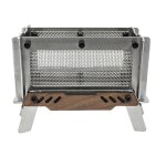 Br?leur d'encens de camping en plein air mini pole  bois support d'aromathrapie pole  charbon ...