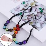 Bracelet chakra réglable pour hommes et femmes, perles d'équilibre de guérison, reiki, prière de bouddha, ... Bracelet chakra réglable pour hommes et femmes, perles d'équilibre de guérison, reiki, prière de bouddha, ...
