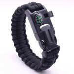 Bracelet paracorde multifonction pour homme et femme, accessoire de survie en plein air, 4 en 1, pour ... Bracelet paracorde multifonction pour homme et femme, accessoire de survie en plein air, 4 en 1, pour ...