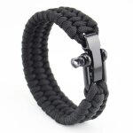 Bracelet paracorde d'urgence multifonctionnel pour hommes et femmes, parachute de survie, outils d'extérieur, ... Bracelet paracorde d'urgence multifonctionnel pour hommes et femmes, parachute de survie, outils d'extérieur, ...