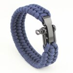 Bracelet paracorde d'urgence multifonctionnel pour hommes et femmes, parachute de survie, outils d'extérieur, ... Bracelet paracorde d'urgence multifonctionnel pour hommes et femmes, parachute de survie, outils d'extérieur, ...