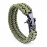 Bracelet paracorde d'urgence multifonctionnel pour hommes et femmes, parachute de survie, outils d'extérieur, ... Bracelet paracorde d'urgence multifonctionnel pour hommes et femmes, parachute de survie, outils d'extérieur, ...
