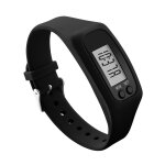 Bracelet podomtre led multifonction, compteur de calories au poignet, montre de marche et de course, ...