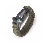 Bracelet de survie en paracorde d'urgence parachute sans silex grattoir extérieur sifflet boucle pour ... Bracelet de survie en paracorde d'urgence parachute sans silex grattoir extérieur sifflet boucle pour ...