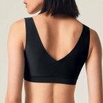Brassi�re padd�e sans armatures vneck noire