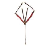 Bricole equitation elastique avec martingale hfi poney mixte marron