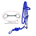 Bride cheval pp avec rne fixe et embout creux en acier inoxydable, ne rouille pas, lt6000 - type size ...