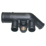 Bride de raccordement durites de refroidissement - peugeot 405 1. 8 turbo d 90 03 / 1988 - 12 / 1992