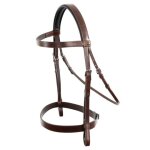 Bridons de chasse equitation br equitation kempston cob mixte marron