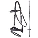 Bridons equitation anatomique premiere nancy cob mixte noir