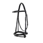 Bridons equitation pour cheval anglais en cuir avec broderies equestro