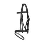 Bridon equitation muserolle combin�e avec joues a pression dy'on