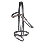 Bridon equitation muserolle combin�e star rosemary