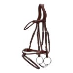Bridon equitation muserolle combin�e tress� dy'on new english