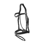 Bridon equitation muserolle combin�e tress� avec pull back dy'on