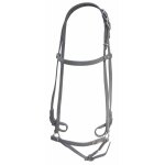 Bridon equitation avec muserolle hanovrienne karlslund 3x33x22 cm mixte gris