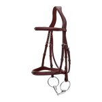 Bridon equitation a muserolle tress�e dy'on new english