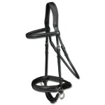 Bridon sans mors x - line de waldhausen noir cheval Bridon sans mors x - line de waldhausen noir cheval
