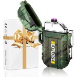 Briquet a arc electrique, etanche, coupe - vent, briquet plasma rechargeable par usb, briquet electronique ...