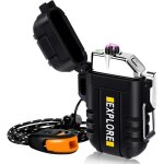 Briquet a arc electrique, etanche, coupe - vent, briquet plasma rechargeable par usb, briquet electronique ... Briquet a arc electrique, etanche, coupe - vent, briquet plasma rechargeable par usb, briquet electronique ...