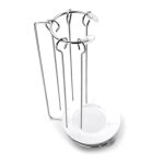 Brochettes de barbecue en acier inoxydable, aiguille avec support de gril pour fte de camping, outils ...