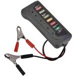 Broco 12v batterie testeur, 12v auto moto batterie testeur de charge de l'alternateur analyseur cranking ...