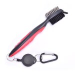 Brosse de club de golf, brosse de nettoyage a rainure de golf 2 faces, putter de golf, kit de nettoyage ... Brosse de club de golf, brosse de nettoyage a rainure de golf 2 faces, putter de golf, kit de nettoyage ...