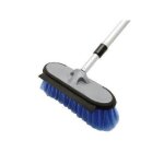 Brosse de lavage avec raclette - 28 cm