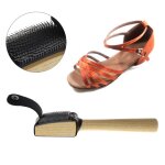 Brosse de nettoyage de chaussures de danse, en fil de daim, semelle en bois, nouvelle collection