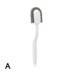 Brosse de nettoyage de chaussures, brosse souple multifonction, facile a tenir