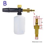 Brown lave - auto a haute pression, nettoyeur de voiture, lance a mousse, gnrateur de mousse, buse ...