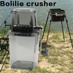 Broyeur a glace manuel multifonction pour la pche a la carpe et a la boilie, broyeur a main, accessoires ...
