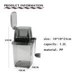 Broyeur a glace manuel multifonction, rasoir a glace, pour bar, cuisine, outils d'extrieur, camping