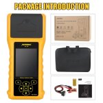 Bt760 testeur de batterie de voiture avec imprimante, ecran couleur 6 - 32v, test de batterie, test de ...