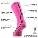 Buddyswim chaussons de plong�e trilaminate warmth 2. 5 mm unisex eu 42 - 43 rose