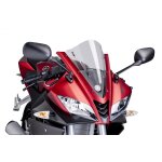 Bulle racing yamaha yzf - r125 08 - 17 c / fume foncee