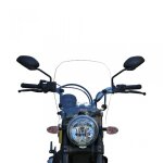 Bulle saut de vent faco pour moto ducati 800 scrambler desert sled 2017 a 2020