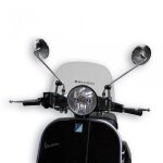 Bulle et saut de vent malossi pour scooter piaggio 150 vespa px aprs 1998 4515122 / sport transparent ...