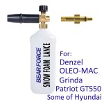 Buse de mousse pour denzel oleo - mac grunda hyundai patriot, générateur de mousse a haute pression Buse de mousse pour denzel oleo - mac grunda hyundai patriot, générateur de mousse a haute pression
