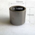 Bushing 14x16x18mm engrenage de dmarrage de moto, arbre, ressort d'engrenage, joint, moteur lifan, cyclomoteu ...