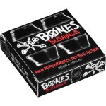 Bushing skateboard bones bushings jeu de 4 gommes hard black Bushing skateboard bones bushings jeu de 4 gommes hard black