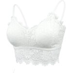 Bustier tops soutien - gorge en dentelle sans armatures sans coutures bralette corset yoga entraînement ... Bustier tops soutien - gorge en dentelle sans armatures sans coutures bralette corset yoga entraînement ...