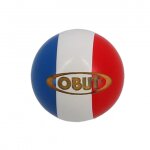 Buts de pétanque obut but logo ellipse tri colore blanc Buts de pétanque obut but logo ellipse tri colore blanc