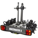 Buzzrack buzzracer 3 porte - vlo sur attelage - plateforme 3 vlos