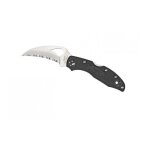 Byrd knife by22sbk couteau hawkbill, lame a dents acier 8cr13mov a cran, manche 10 cm nylon / fibre de ...