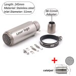 C - 51mm - laser with db silencieux de moto a enfiler, yamaha r3 mt07 fz6 gsxrfemale cbr600rr z750 z900 ... C - 51mm - laser with db silencieux de moto a enfiler, yamaha r3 mt07 fz6 gsxrfemale cbr600rr z750 z900 ...
