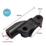 Type c - (l levier de frein a intervalles principaux pour moto, pince de montage de r�troviseur, adaptateur ...