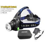 C pack - pas de batterie - v6 led - lampe frontale portable a led avec fonction zoom xml - , idale pour ...