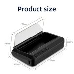 C100 - obd2 miroir de voiture universel avec affichage t�te haute led, compteur de vitesse num�rique, ...