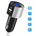 C26s transmetteur fm bluetooth pour voiture, rcepteur sans fil bluetooth in - car lecteur mp3 adaptateur ...